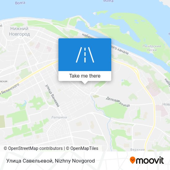 Улица Савельевой map