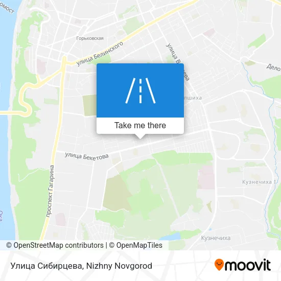 Улица Сибирцева map