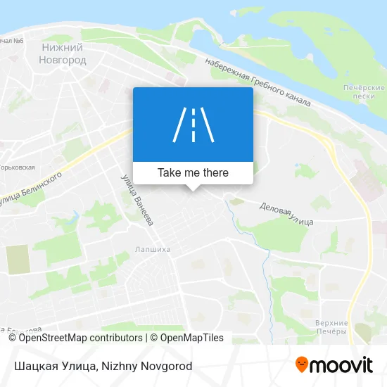 Шацкая Улица map