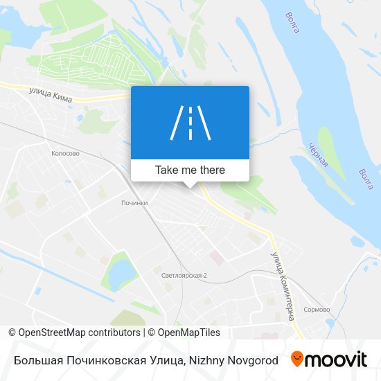 Большая Починковская Улица map