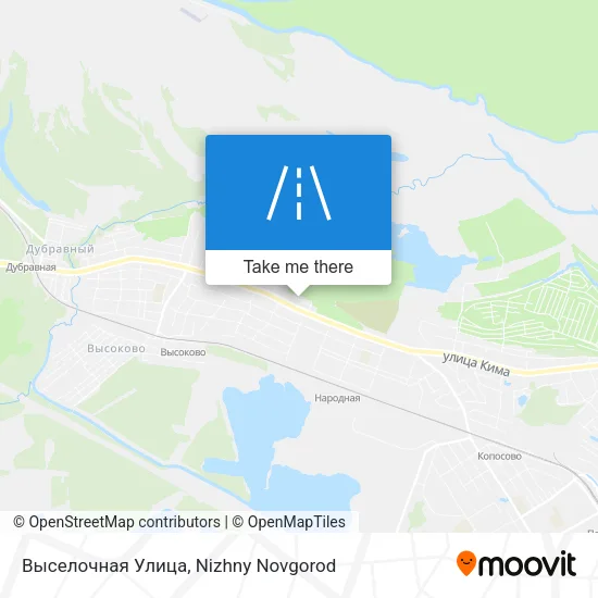 Выселочная Улица map