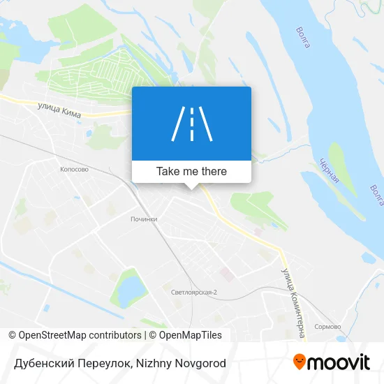 Дубенский Переулок map