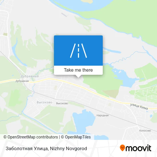 Заболотная Улица map