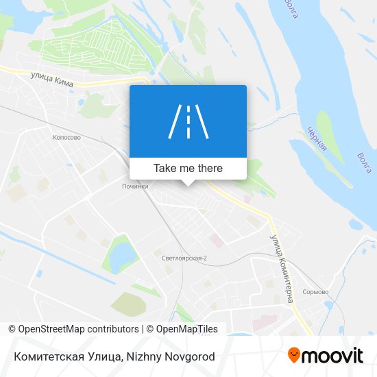 Комитетская Улица map