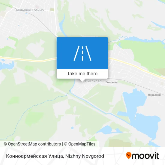 Конноармейская Улица map