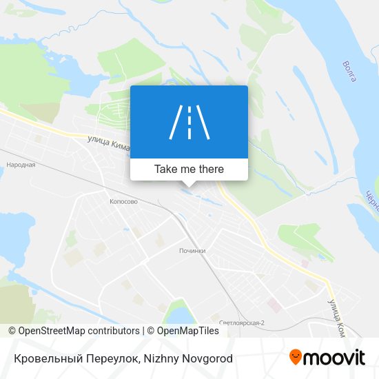 Кровельный Переулок map