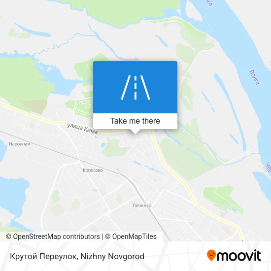 Крутой Переулок map