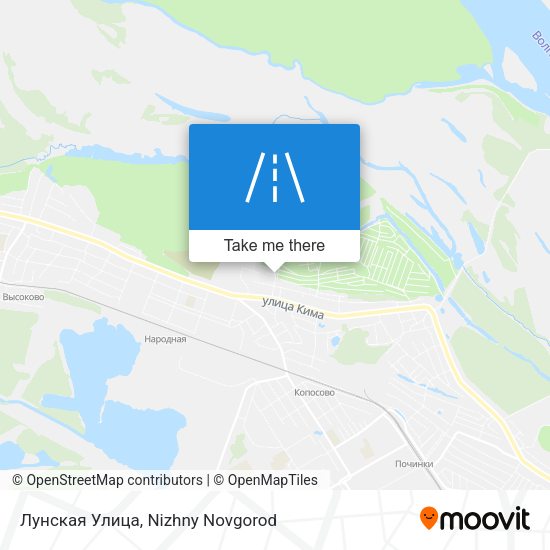 Лунская Улица map
