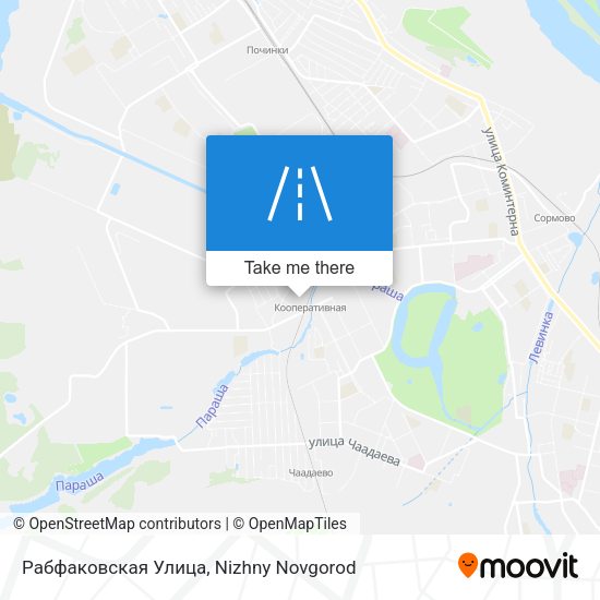 Рабфаковская Улица map