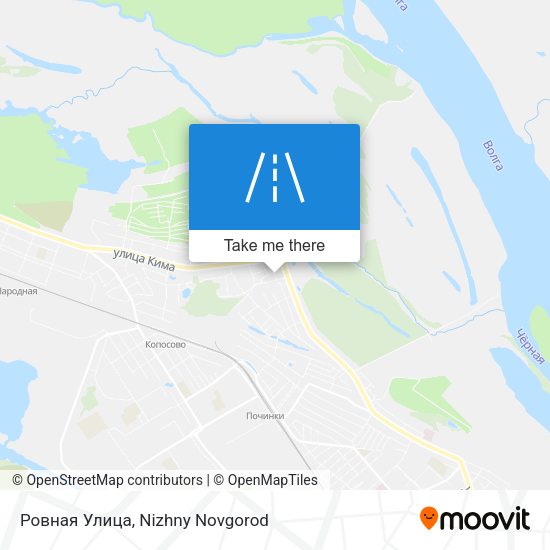 Ровная Улица map
