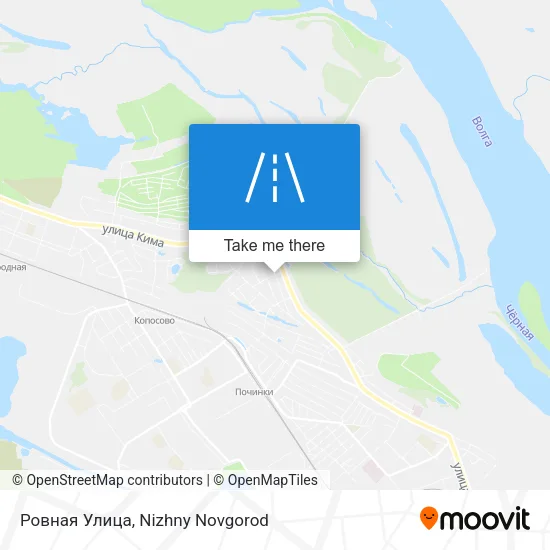Ровная Улица map