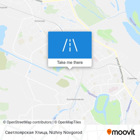 Светлоярская Улица map