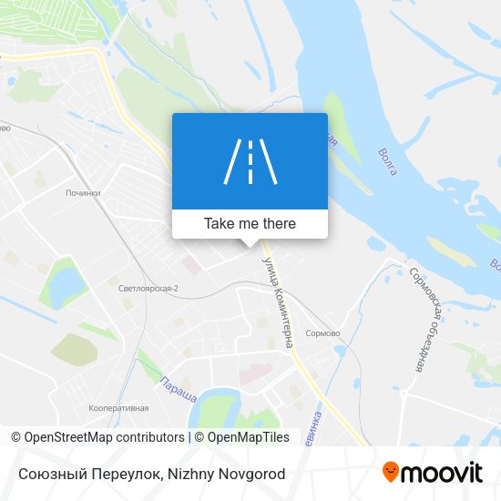 Союзный Переулок map