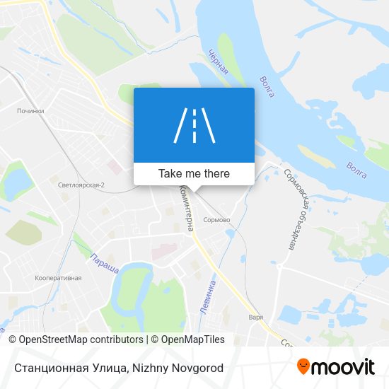 Станционная Улица map