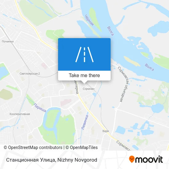 Станционная Улица map