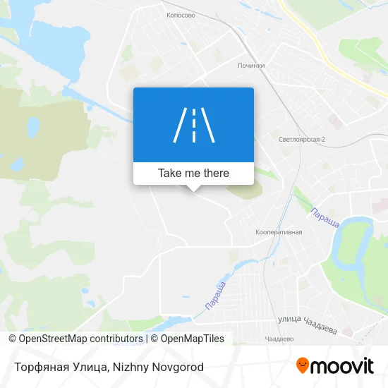 Торфяная Улица map
