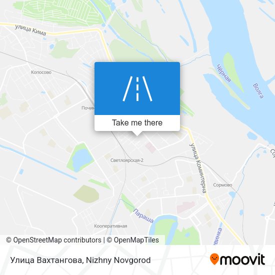 Улица Вахтангова map