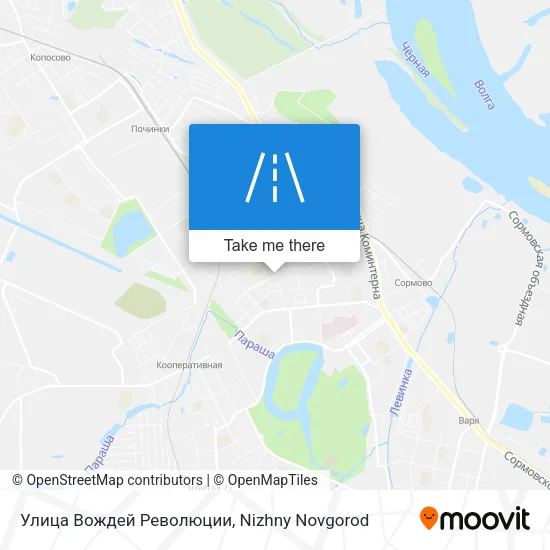 Улица Вождей Революции map
