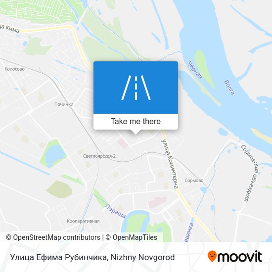 Улица Ефима Рубинчика map