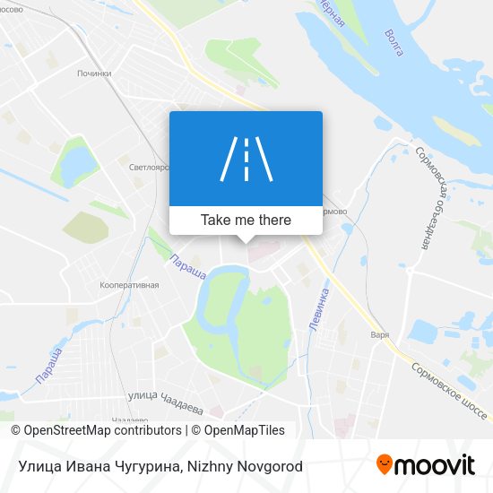Улица Ивана Чугурина map