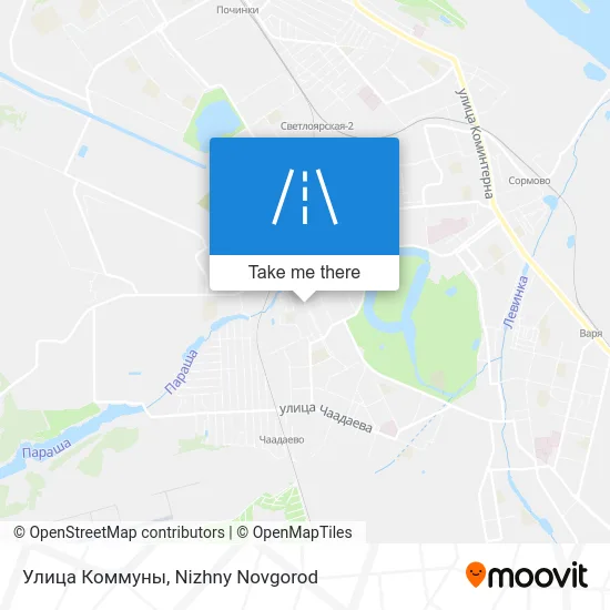 Улица Коммуны map