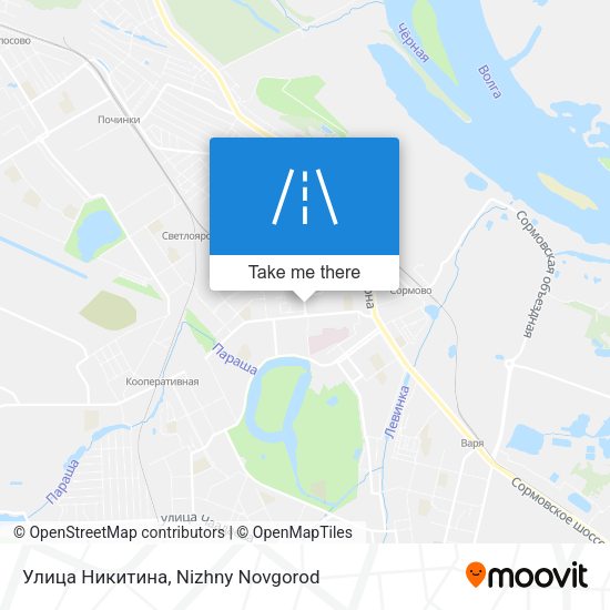 Улица Никитина map