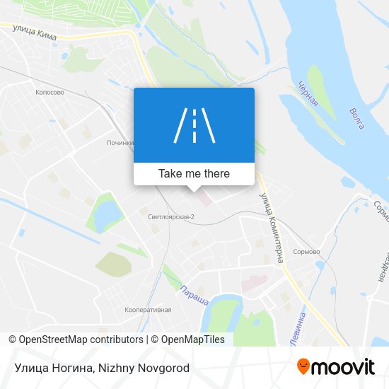 Улица Ногина map