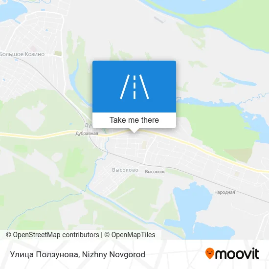 Улица Ползунова map