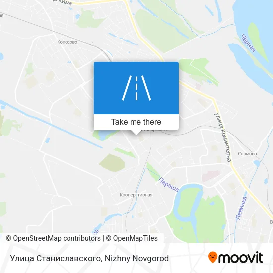 Улица Станиславского map