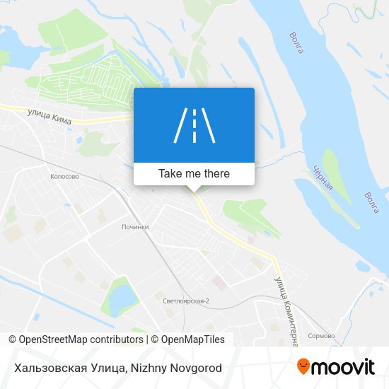 Хальзовская Улица map