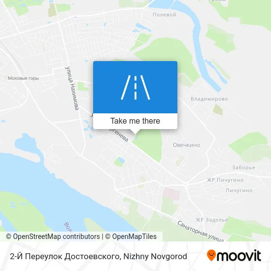 2-Й Переулок Достоевского map