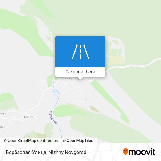 Берёзовая Улица map
