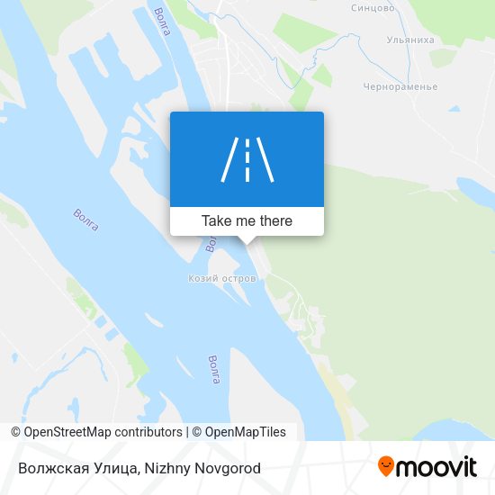 Волжская Улица map