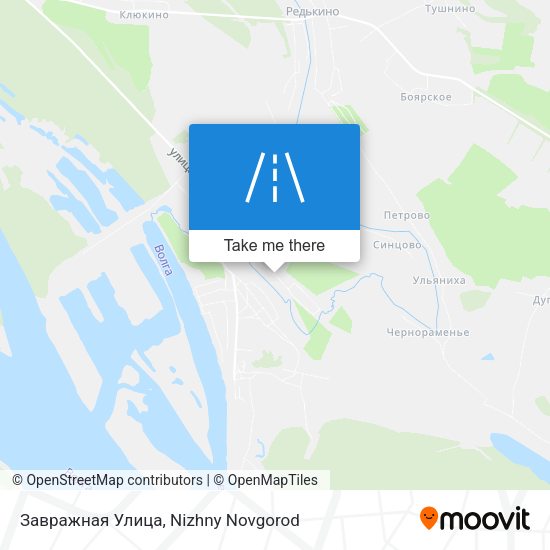 Завражная Улица map