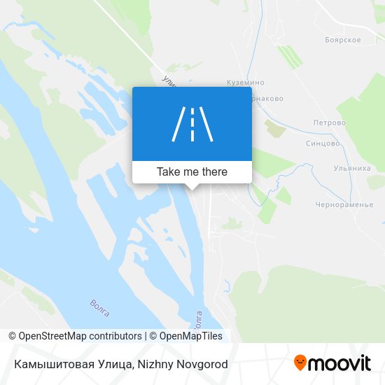 Камышитовая Улица map