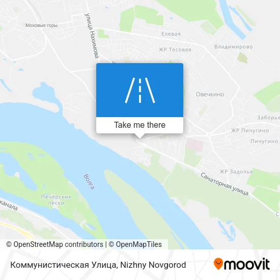 Коммунистическая Улица map