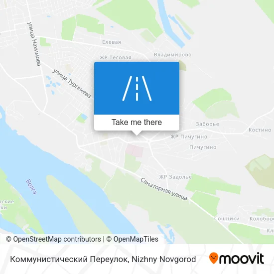 Коммунистический Переулок map