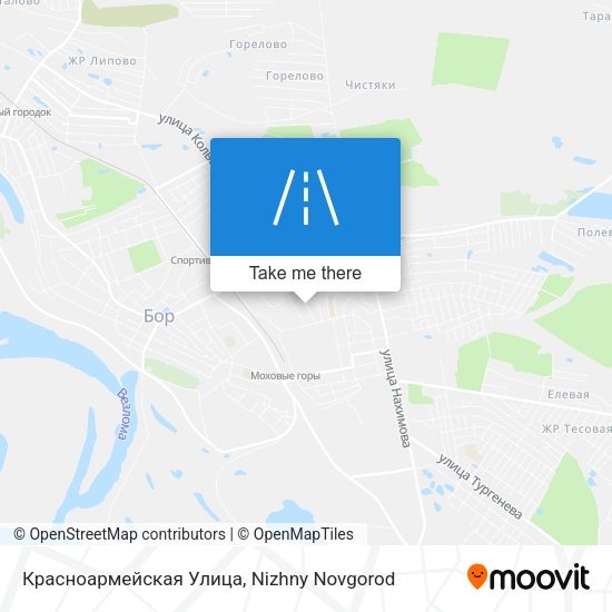 Красноармейская Улица map