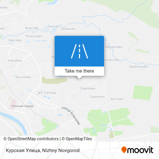 Курская Улица map