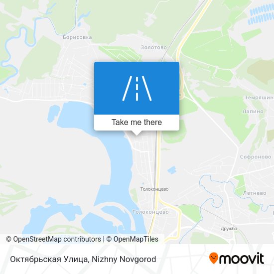 Октябрьская Улица map