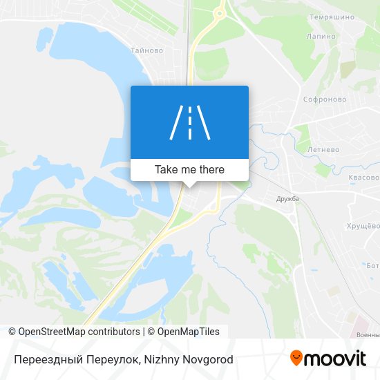 Переездный Переулок map