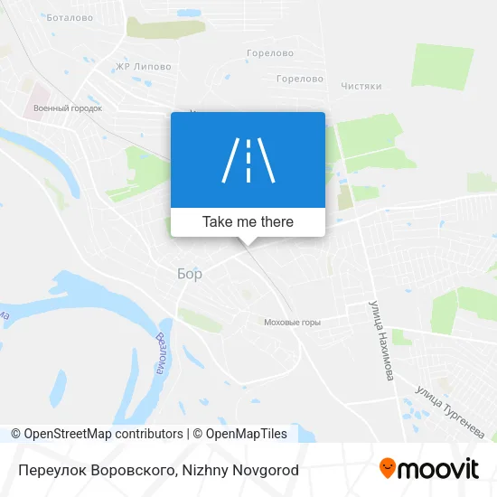 Переулок Воровского map