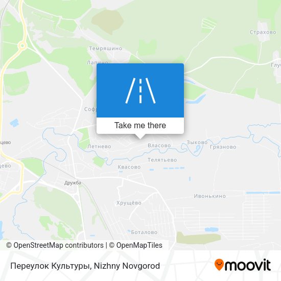Переулок Культуры map