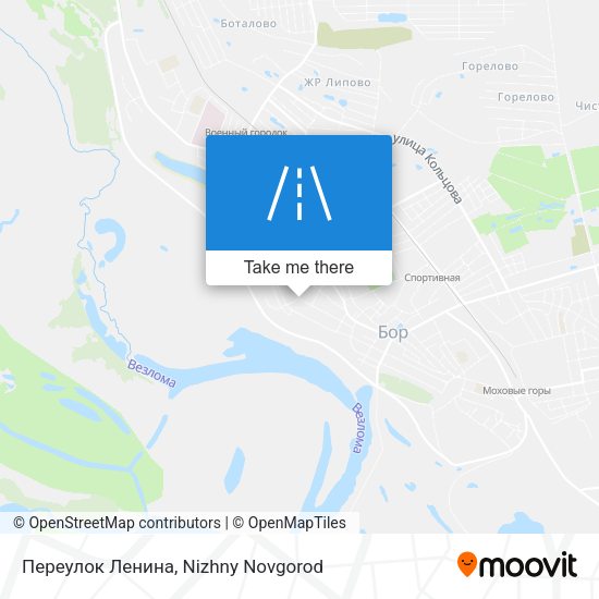 Переулок Ленина map