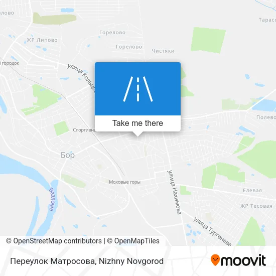 Переулок Матросова map