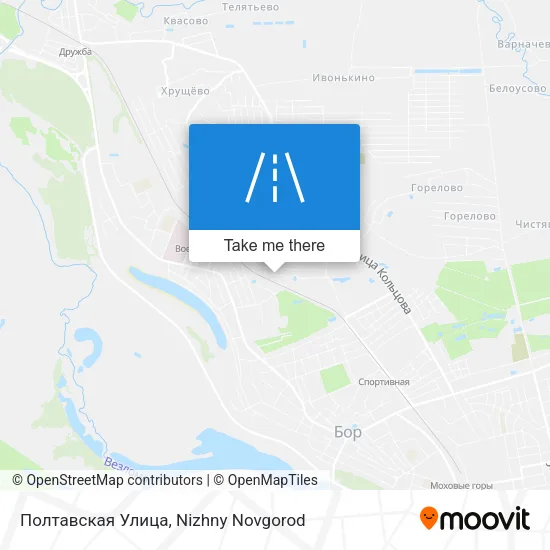 Полтавская Улица map
