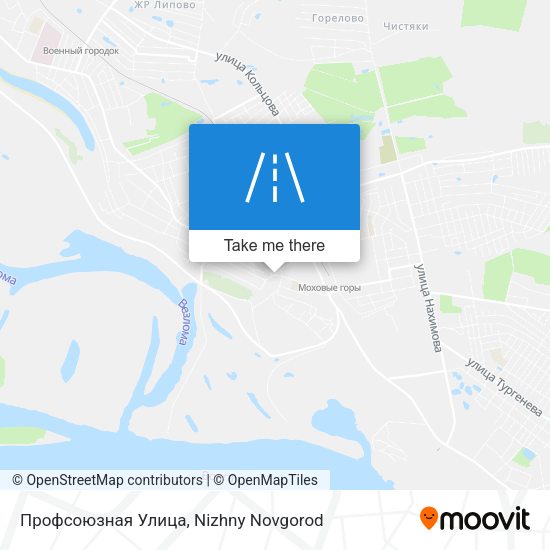 Профсоюзная Улица map