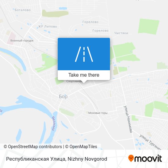 Республиканская Улица map