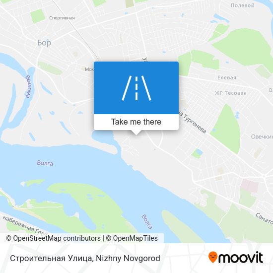 Строительная Улица map