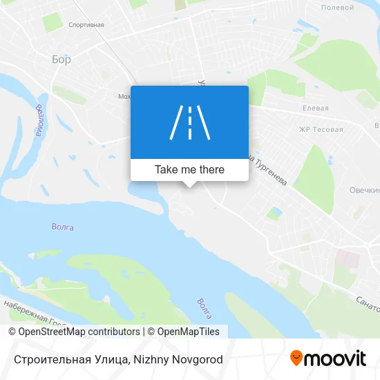 Строительная Улица map